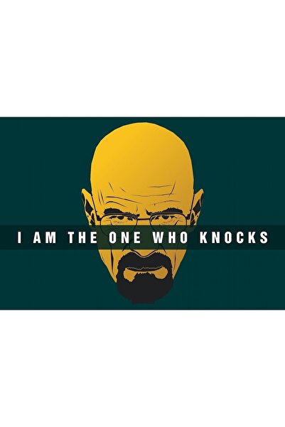 OEM Poster Breaking Bad Eu sunt cel care bate la ușă, 61x90cm, Zumzeria