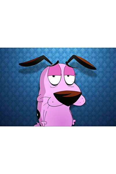 OEM Poster Curaj Câinele Fricos, 61x90cm, Zumzeria