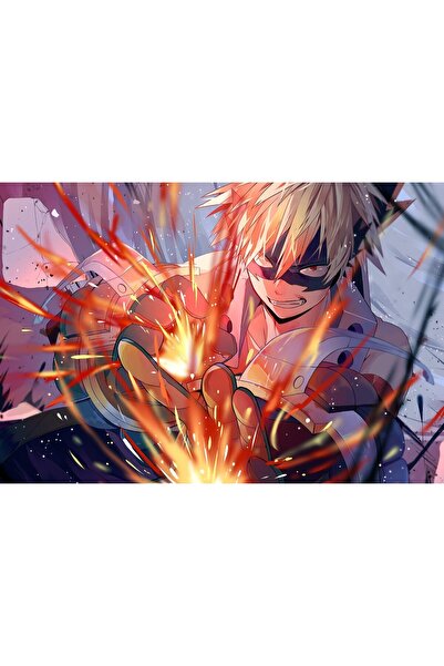 OEM Poster My Hero Academia Bakugo Explosion, 61x90cm, Zumzeria