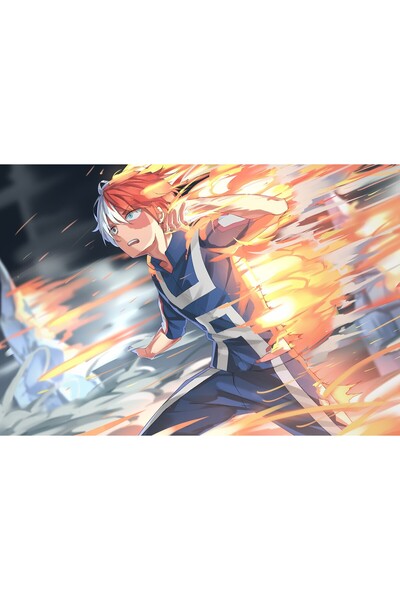 OEM Poster Shouto Todoroki My Hero Academia, 61x90cm, Zumzeria