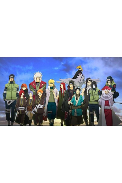 OEM Posterul Echipa Naruto, 61x90cm, Zumzeria