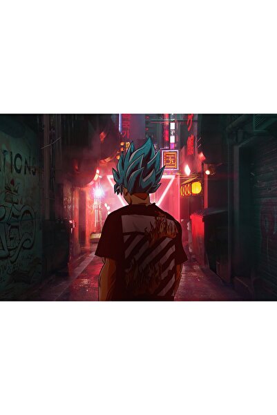 OEM Poster Super Saiyajin Blue, 61x90cm, poster573, Zumzeria