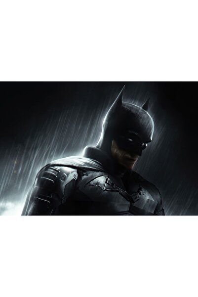 Zumzeria Картина върху платно с илюстрацията на Батман, фен арт, 80x50 см, ta...