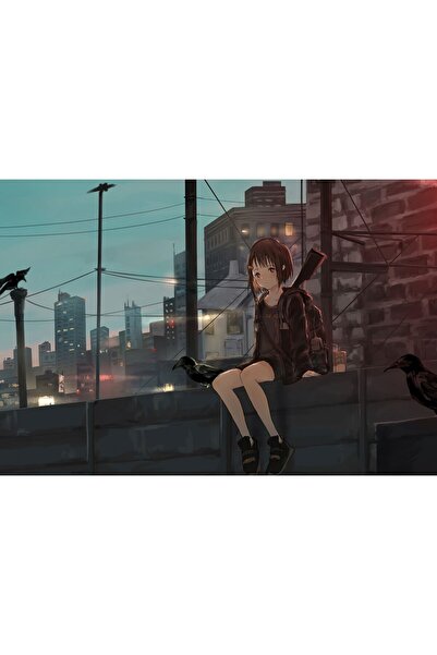 OEM Poster Război și Pace Fată Anime, 61x90cm, poster2289, Zumzeria