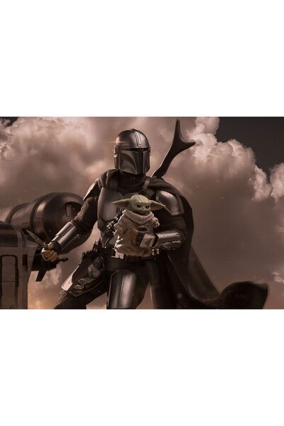 OEM Posterul Mandalorianului, Star Wars Studio, 61x90cm, poster1253, Zumzeria