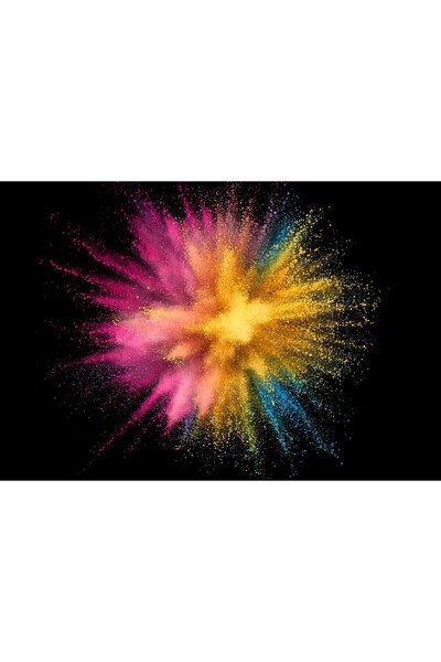 Zumzeria Картина върху платно с боя „Цветна бомба“, 80x50см, canvas1246,