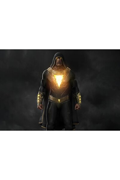 OEM Poster Concept Art cu costumul lui Black Adam, 61x90cm, poster2811, Zumzeria