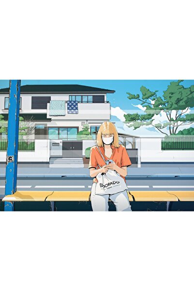 OEM Afiș Așteptând Tramvaiul, 61x90cm, poster1184, Zumzeria