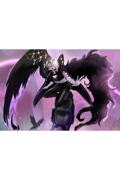 OEM Poster Fata Corb, 61x90cm, poster1243, Zumzeria