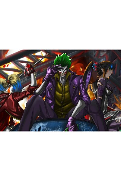 OEM Poster Joker Punchline Harley Quinn, 61x90cm, poster2624, Zumzeria