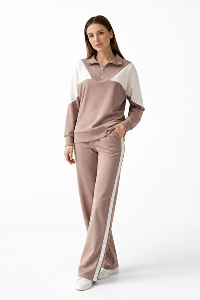 LİBREPRİVE White Paneled Osho Sport Team Tracksuit Set