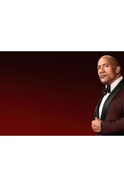 Zumzeria Tablou pânză Dwayne Johnson în rolul lui John Hartley în Red Notice,...