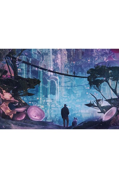 OEM Poster Biolumina Cities, 61x90cm, poster813, Zumzeria