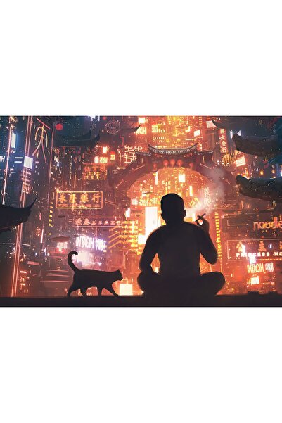 OEM Poster În Cartierul Chinezesc, 61x90cm, poster1710, Zumzeria