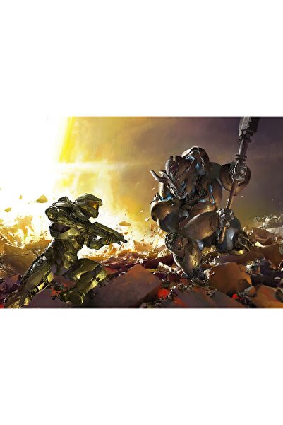 Zumzeria Pictură pe pânză 2022 Halo Infinit, 80x50cm, tableou956,