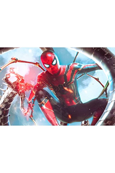 OEM Poster Spiderman Fără Cale de Acțiune Manipulare, 61x90cm, poster2176, Zu...