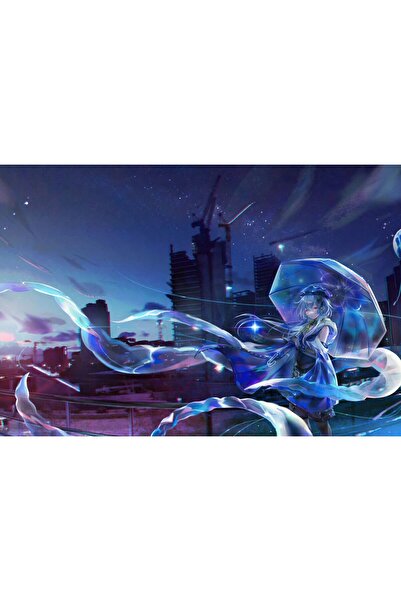 OEM Posterul Arknights Mizuki Umbrella, 61x90cm, poster2799, Zumzeria