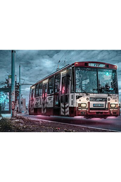 OEM Posterul Noul Autobuz Cyber ​​Vilnius, 61x90cm, poster2954, Zumzeria
