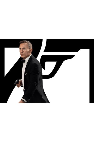 OEM Posterul Daniel Craig în rolul lui James Bond Fără timp să mori, 61x90cm,...