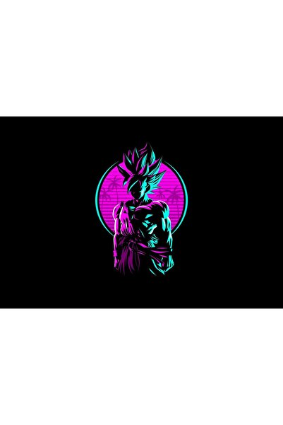 OEM Poster Son Goku Dragon Ball Super Dark, 61x90cm, poster2259, Zumzeria