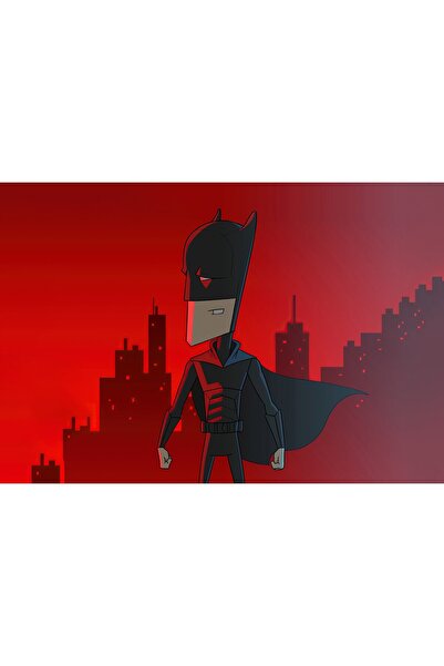 OEM Poster Ilustrație digitală personajul Batman, 61x90cm, poster1929, Zumzeria