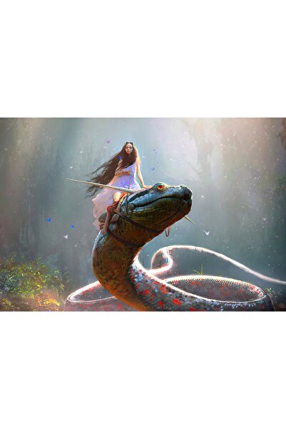 OEM Posterul O driadă din lumea veche, 61x90cm, poster825, Zumzeria