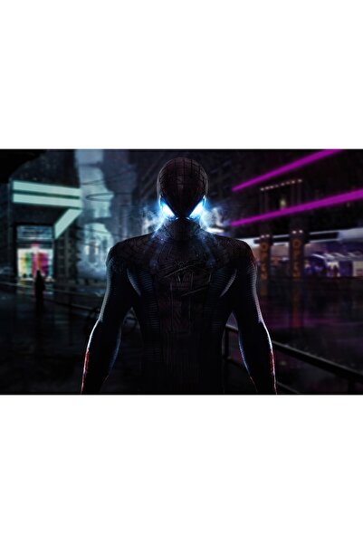 Zumzeria Tablou pânză Garfield ediție neagră Spiderman, 80x50cm, tablou521,