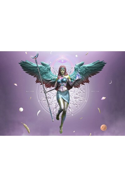 Zumzeria Pictură pe pânză Înger al Eterului, 80x50cm, tableou947,