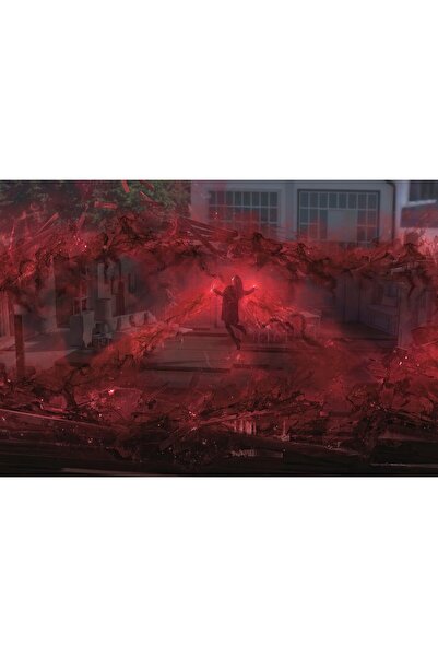 OEM Poster Wanda Vision Scarlet Witch, 61x90cm, poster1965, Zumzeria