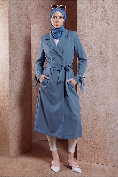 Alvina Поясний детальний тренчкот 10895