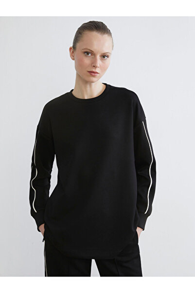 LC Waikiki Vizyon New Season Crew Neck Oversize Women's Sweatshirt Tunic