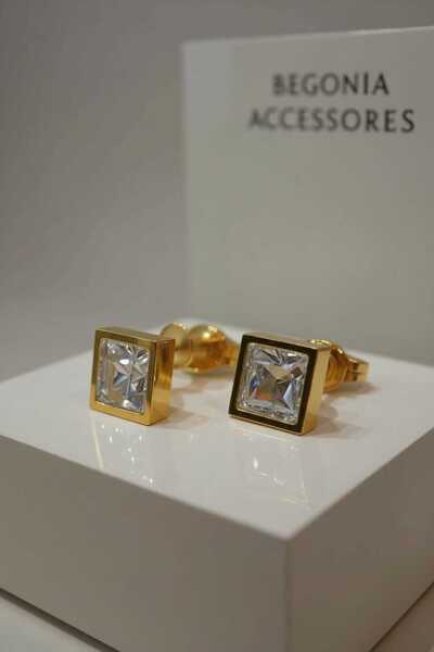 Begonia Accessories Vip Çelik, Antialerjik, Paslanmaz Kararmaz 24 Ayar Altın ...