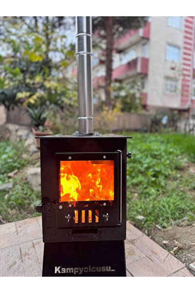 DMR ÖZEL TASARLANMIŞ KAMP SOBASI KUZİNELİ FIRINLI SOBA