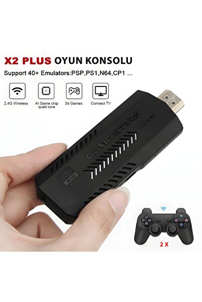 Genel Markalar X2 Plus Game Stick Güncellenmiş Sürüm – Oyun Kartı İyileştiril...