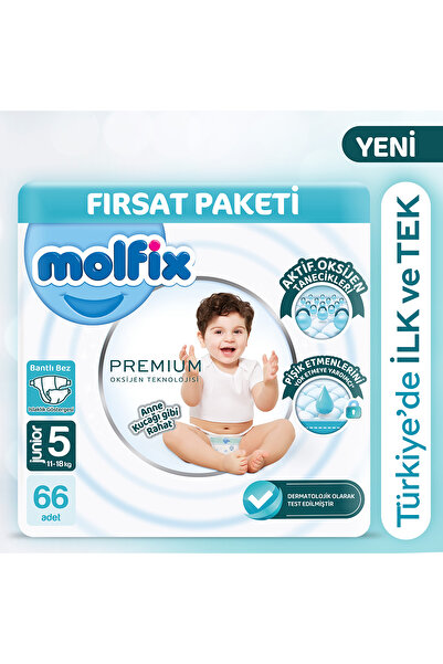 Molfix Size 5 66 Pieces Premium Ultra Deal Package