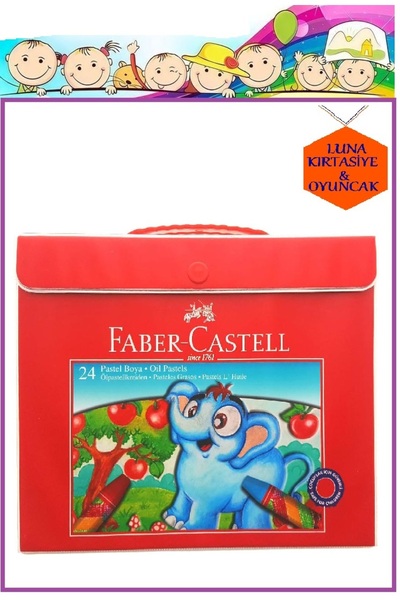 Faber Castell 24'lü Çantalı Pastel Boya