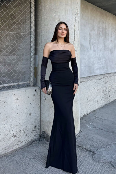 Sindimoda Helen Kol Detay Tasarım Abiye 45616