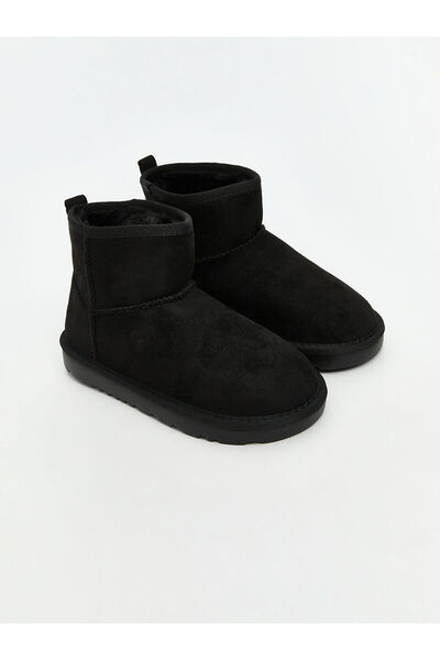 LC Waikiki Lcw Steps Black Girls' Boots with Nevavm Difference