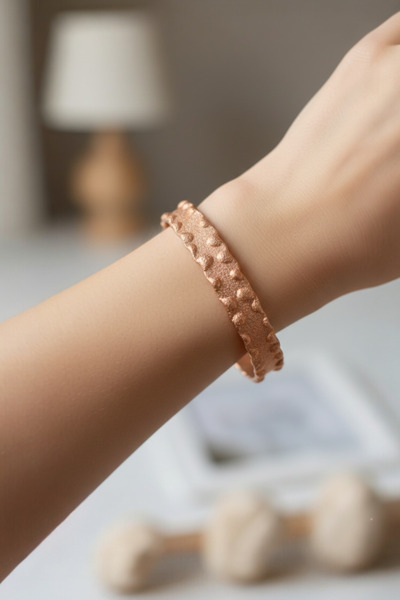 Sevilgülgünfinecrafts SAF BAKIR TASARIM BİLEKLİK