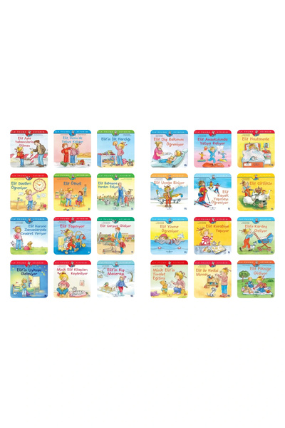 TÜRKİYE İŞ BANKASI KÜLTÜR YAYINLARI Elif ile İlk Okuma Kitabım Değerler Eğiti...