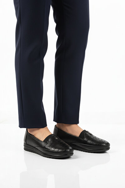 AYAKMOD Μαύρη Σόλα Τζελ Ανατομικά Γυναικεία Casual Παπούτσια 146 Z