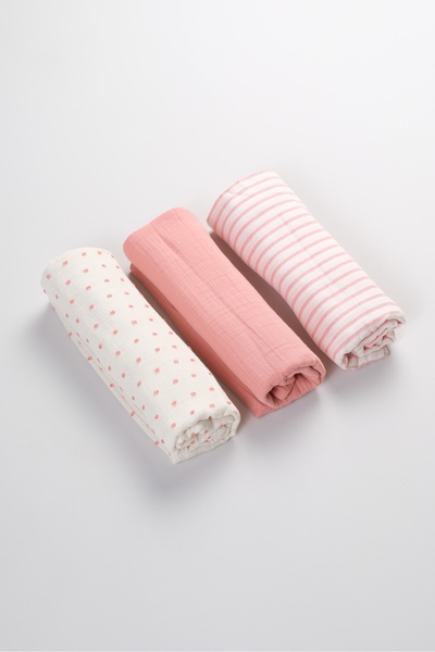 Bondberro 3 بطانية موسلين متعددة الأغراض وبطانية طبقتين 100% قطن مقاس Xl مقاس...