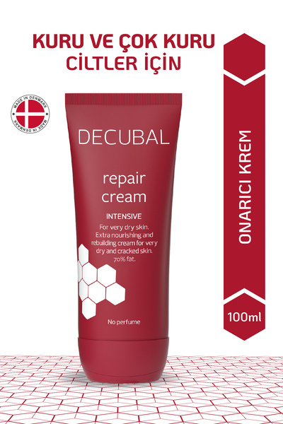 Decubal Çok Kuru ve Hasarlı Ciltler için Ekstra Besleyici 100 ml Onarıcı Krem