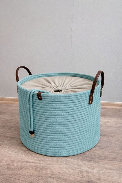 MaVaux بطانة من الشريط المطاطي، مقبض جلدي مزخرف، يبرز انحناءات الجسم سلة متين...