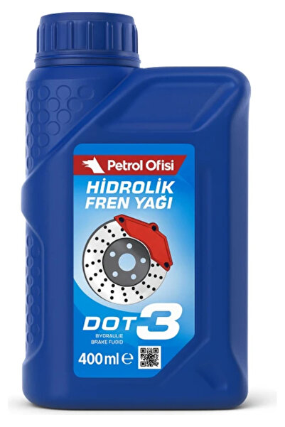 Petrol Ofisi DOT 3 FREN HİDROLİK YAĞI PAKET 400 ML X 20