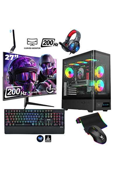 IZOLY Cyber X40 i7 12700F 32GB DDR4 RAM 1TB M.2 SSD RTX4060 8GB 27" 200Hz 240...