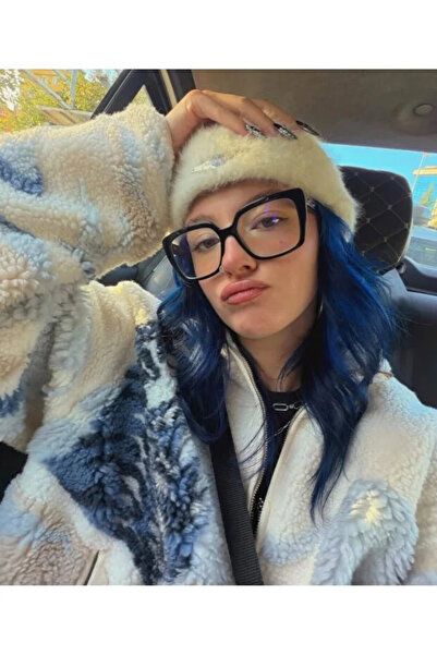 BluePepper نظارات زوكتاي مستطيلة سوداء مع فلتر الضوء الأزرق، نظارات متوافقة ب...