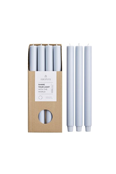 The Mia Uzun Şamdan Mumu Mavi 30 cm