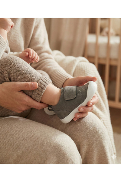 Merli&Rose İlk Adım Günlük Panduf Ayakkabı - Koyu Gri