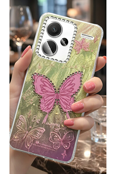 TechTrove Xiaomi Redmi Note 13 Pro Plus Kılıf Aynalı Desenli Figürlü Tasarım ...